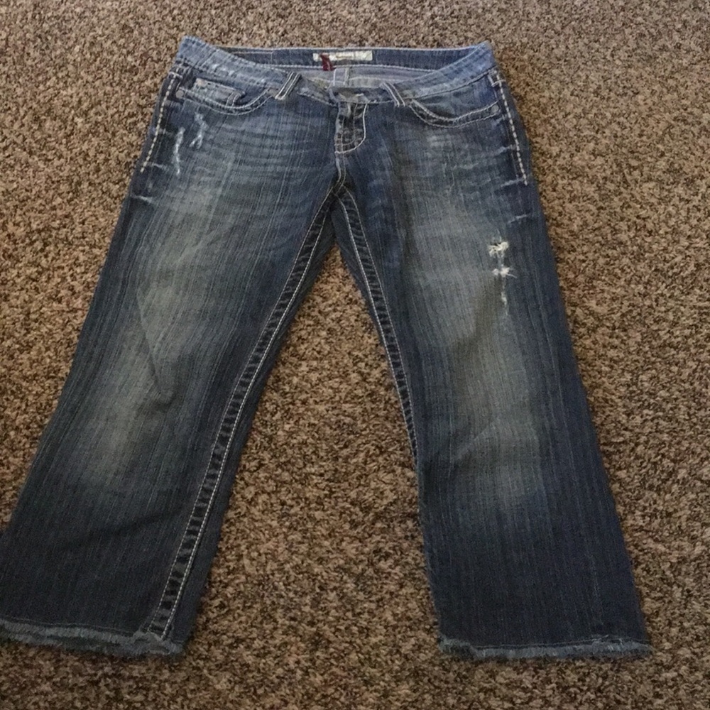 Denim Capri
